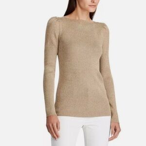Ralph Lauren Gold Knit Sweater